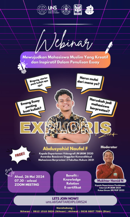 Read more about the article Webinar Exploris 2024