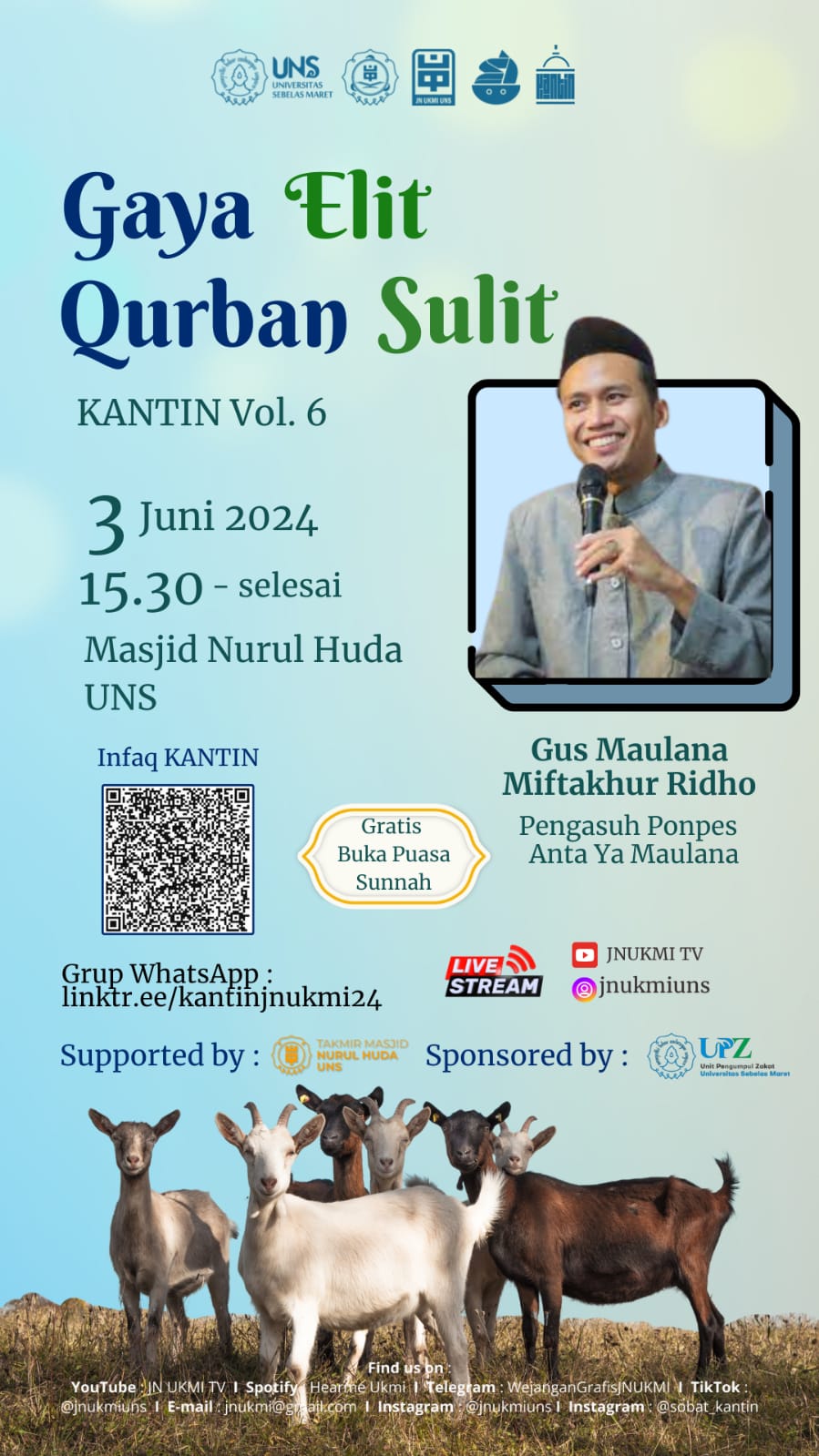 Read more about the article Kantin JN UKMI Vol. 6: “Gaya Elit Qurban Sulit”
