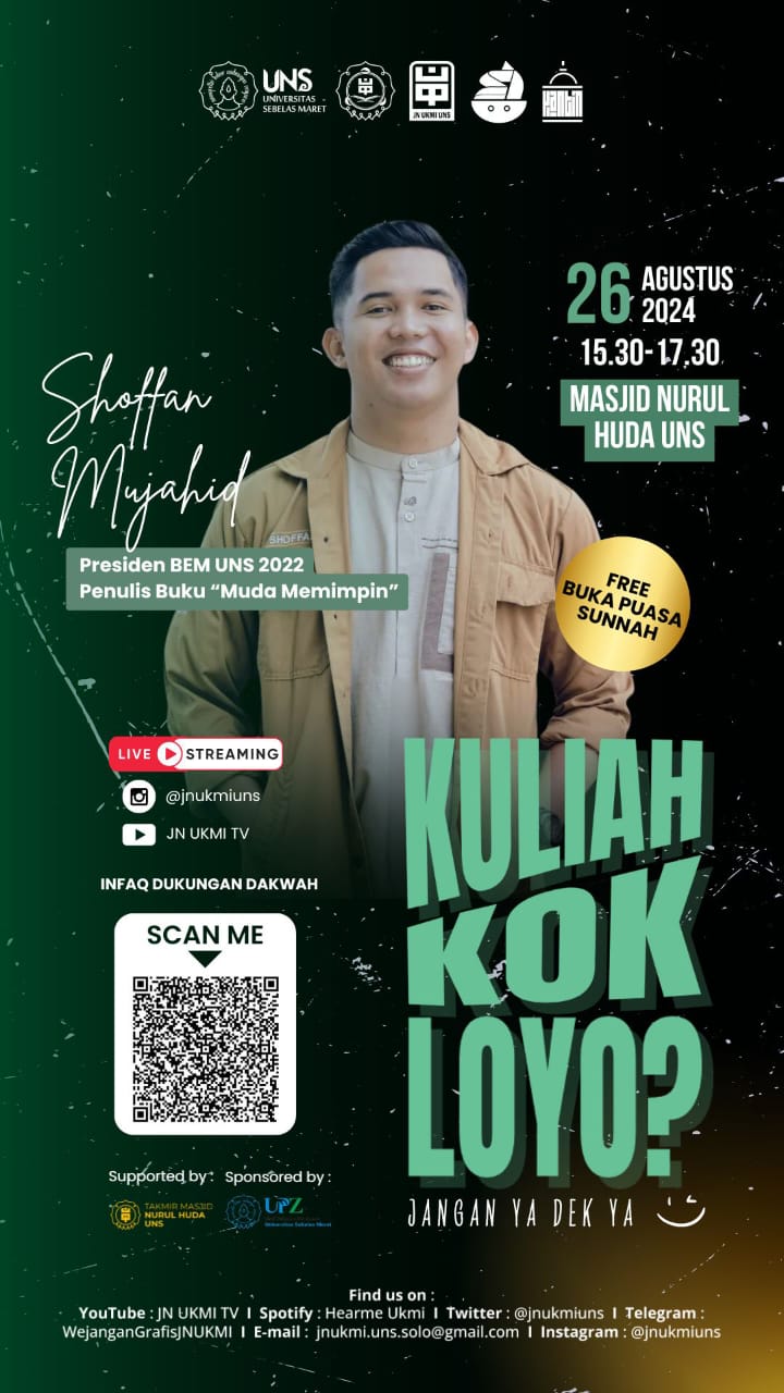 Read more about the article Kantin JN UKMI Vol. 8: “Kuliah Kok Loyo? Jangan Ya Dek Ya”