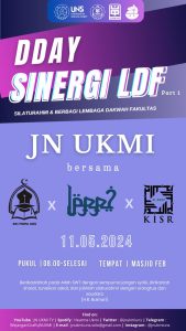 Read more about the article Sinergi LDF #1 UNS 2024: Langkah Bersama Lembaga Dakwah Fakultas dalam Berbagi Kebaikan